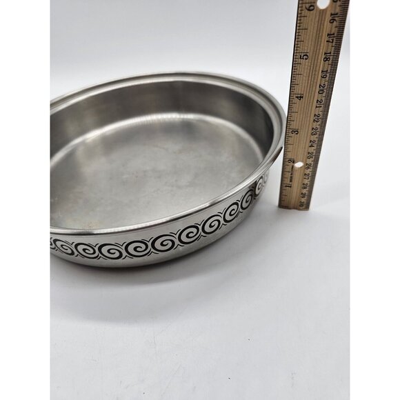 Vintage MCM Ecko Stainless Steel 2 Quart Pot W/ Cover And 10" Frying Pan - Picture 13 of 15